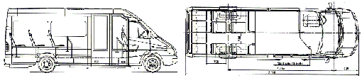 desenho sprinter 20cm h