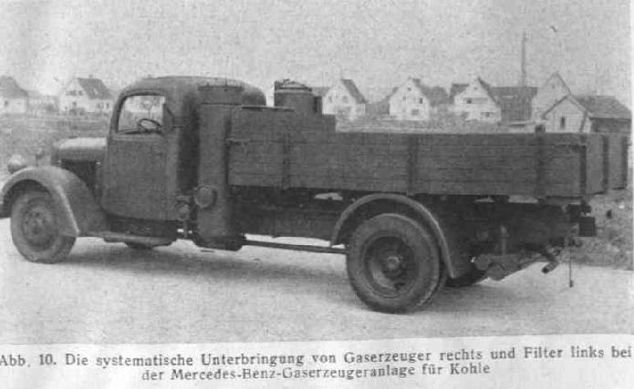 gasogenio truck
