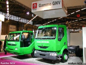 Renault lança camiões a gás natural 